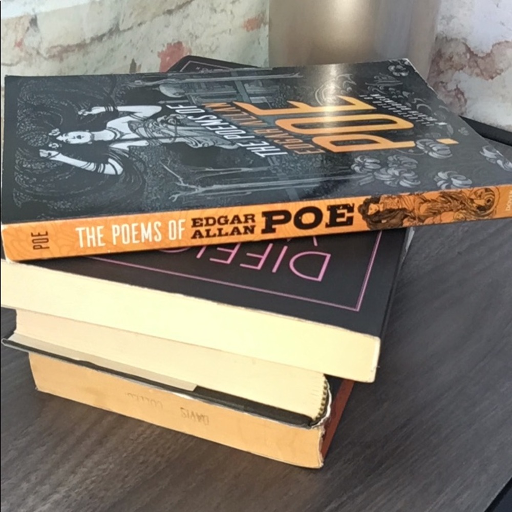 2/$25 The Poems of Edgar Allen Poe Paperback Book - Picture 3 of 5